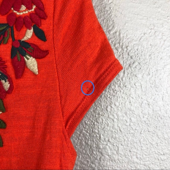 Zara Knit Embroidered Wrap Dress - Picture 8 of 10